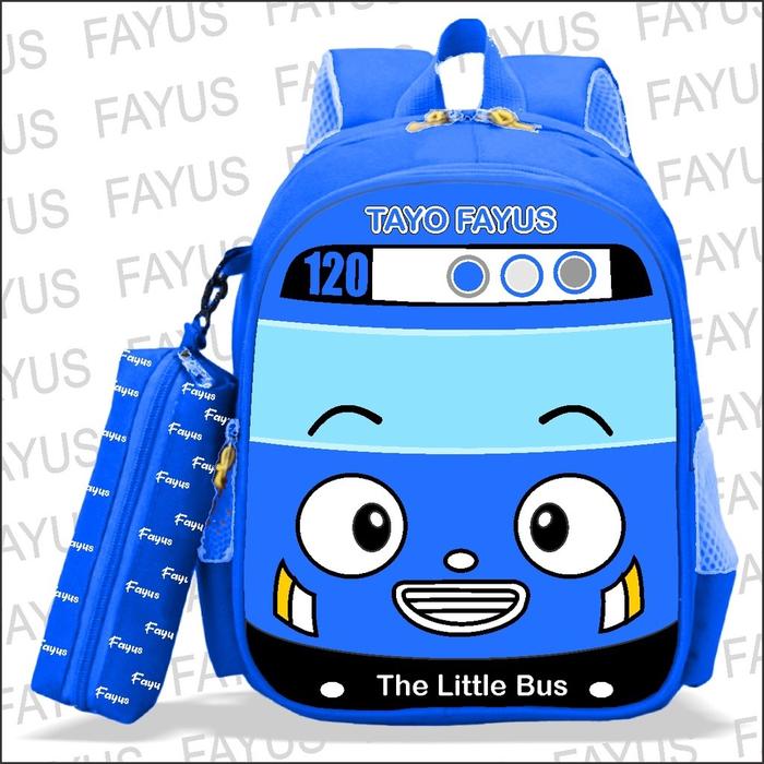 Tas TAYO Tas Anak Sekolah Laki Laki Ransel TAYO Terbaru