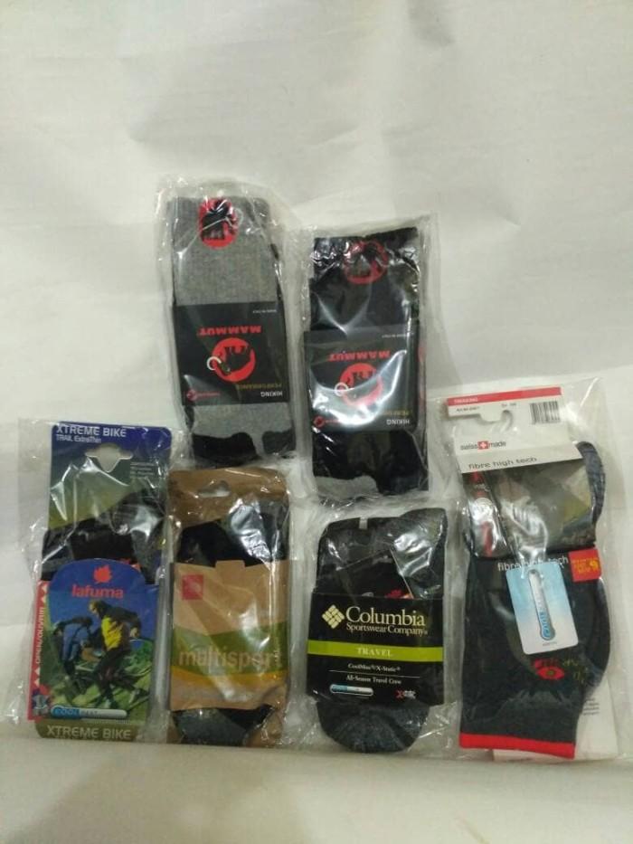 J❤12 KAOS KAKI OUTDOOR / TEBAL / MHW / TNF / COLUMBIA /MAMMUT/LAFUMA/HANGAT W♥2O