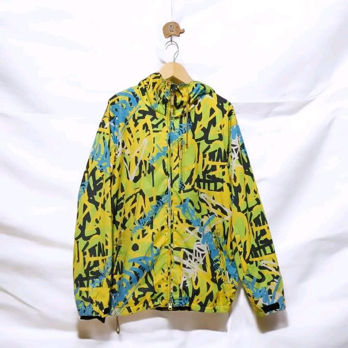 Asian Culture Collection (ACC) Colorful Grafitti Design Men's Snowboard Jacket Original