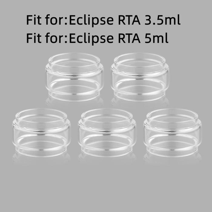 5PCS YUHETEC Bubble Replacement Glass  For Yachtvape Eclipse RTA