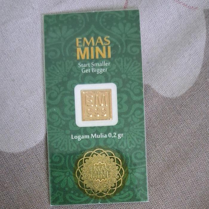 Emas Mini Secure Card 0,2 gram