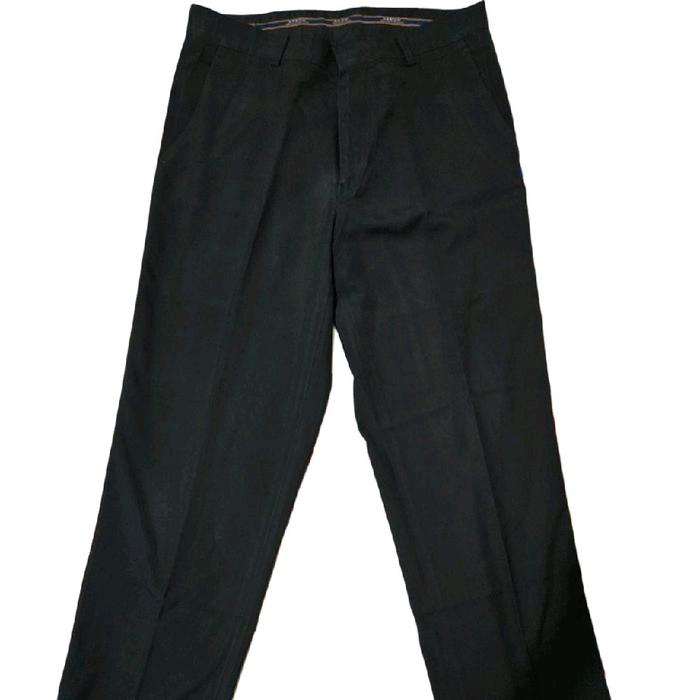 Celana Kerja Panjang Pria Bahan Kain Formal Hitam merk Arrow size 31 Second