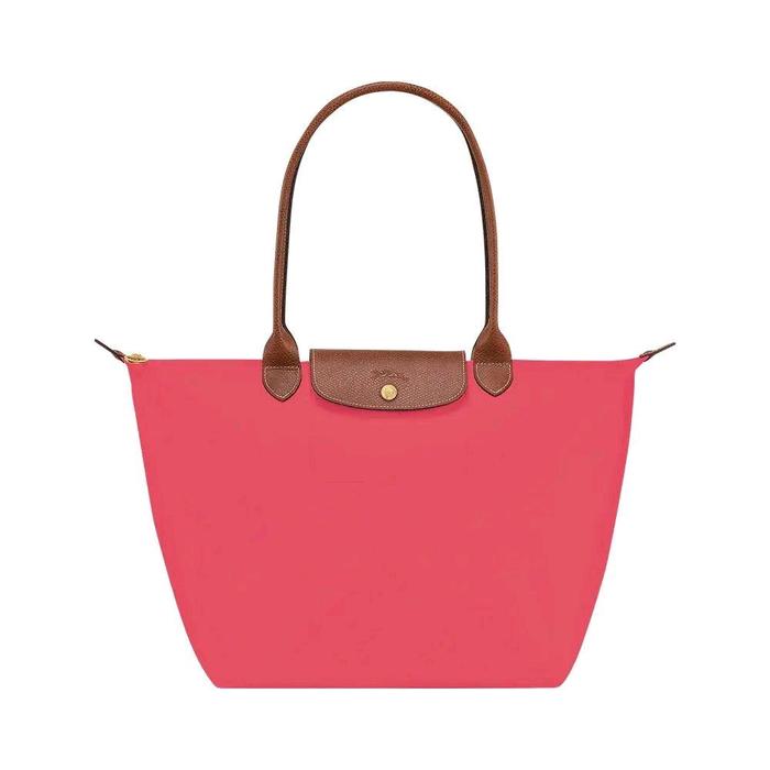longchamp tote bag wanita medium Long Handle