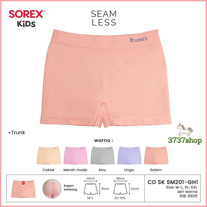 SOREX KIDS GIRL CD SM201 TRUNK SEAMLESS - CELANA DALAM ANAK PEREMPUAN