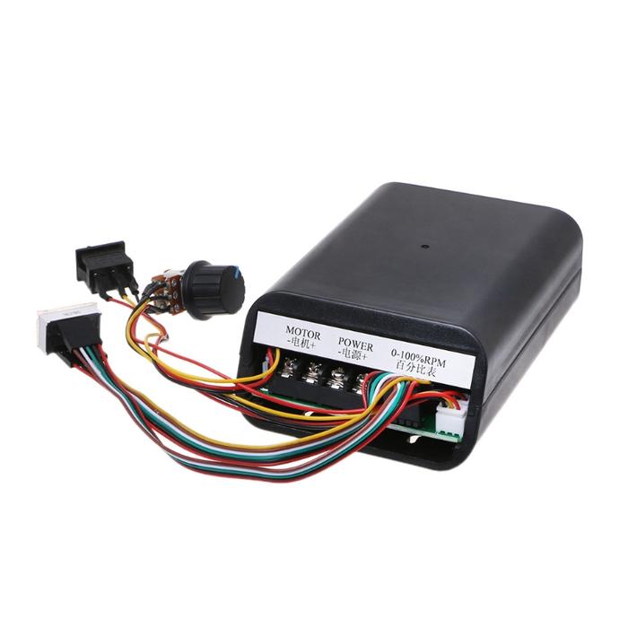 DC 10-55V Max 60A PWM Motor Speed Controller 0 ~ 100% Adjustable