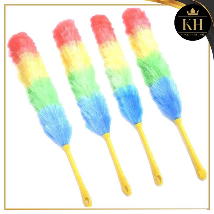 KH- Kemoceng Tali Rafia Plastik - Kemoceng Warna warni Kemucing Duster Sulak