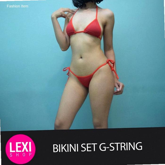 Lingerie Bikini Women Micro Bikini Thong Bra Set g string Premium | best seller