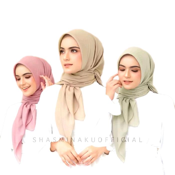 hijab segiempat anti mleyot, biscuit khong guan kotak cocok untuk lebaran, sirup freis indofood oran