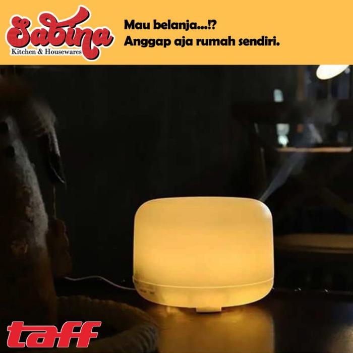 TAFFWARE 7 LED Humidifier Diffuser Aromatherapy - 1500ml dengan Remote Control