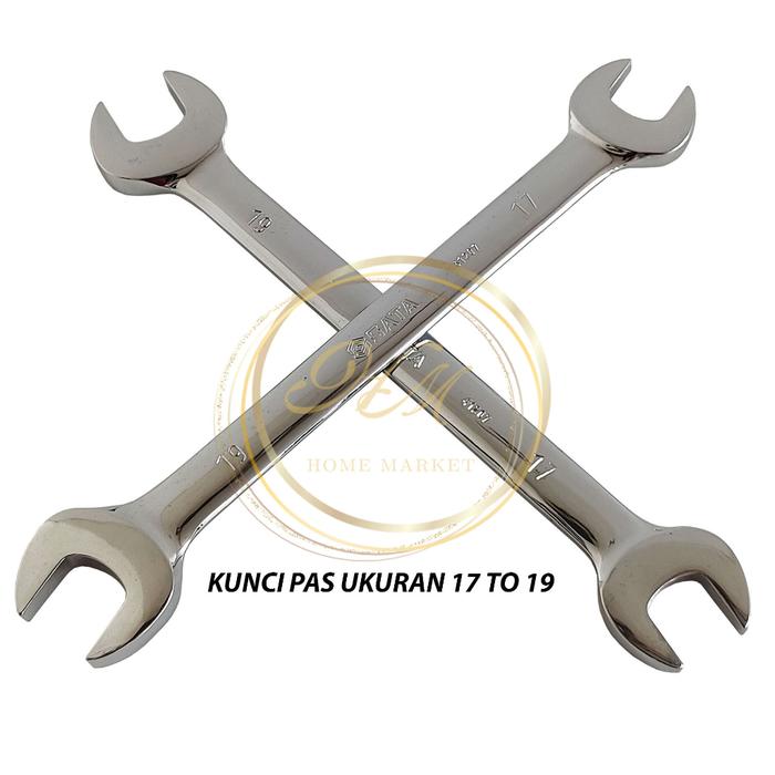 SATA TOOLS Kunci Pas / Kunci Double Pas Openend Wrench