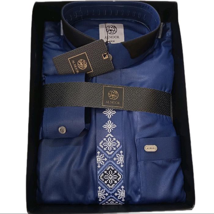Jubah AL NOOR POLYSTER PREMIUM Manset / jubah pria / jubah santri / jubah Temboro