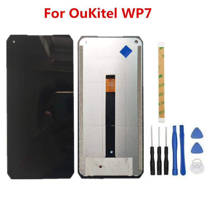 Original For Oukitel WP7 Cell Phone 6.53inch LCD Display Digitizer
