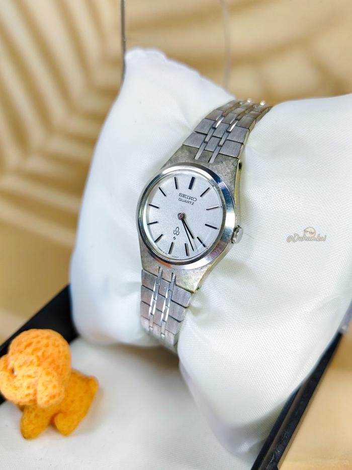 Seiko Quartz Ladies WGP Snow Textured Dial JDM ORIGINAL NOT exceline Lukia Citizen Wicca Casio Sheen