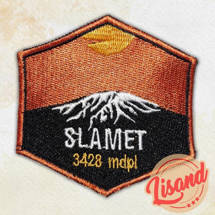 Patch Emblem Bordir Gunung Slamet - Gunung Slamet