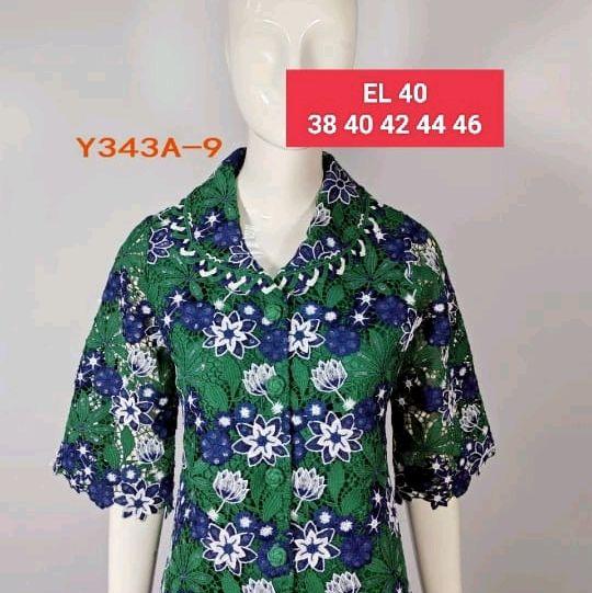 Blus Brokat Pink Boutique Wanita