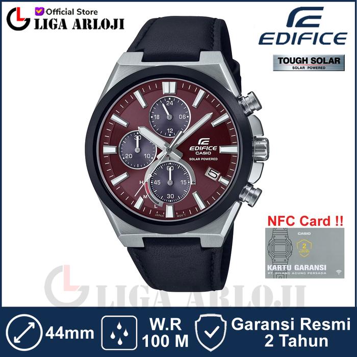 Casio EDIFICE EQS-950BL-5AVUDF Jam Tangan Pria Solar EQS-950BL-5A EQS950BL EQS 950BL 5AVUDF