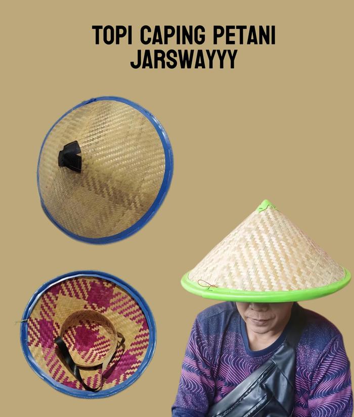 TOPI PETANI / CAPING PETANI / TOPI TANI / TOPI KEBUN / TOPI CAPING PETANI