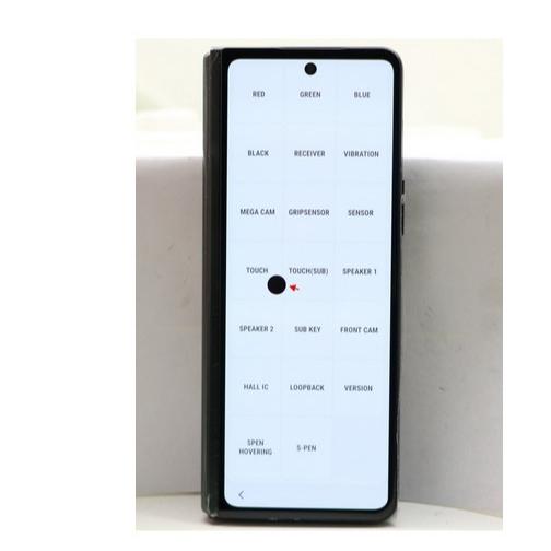 100% Original Bekas Cacat dot Lcd Untuk Samsung Galaxy Z Fold