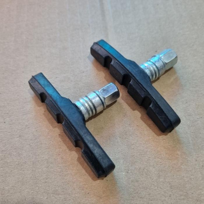 "Jual Produk kampas rem karet rem bmx mtb 2pcs ''