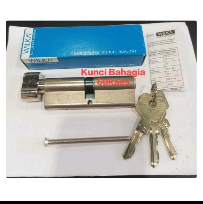 SILINDER WILKA 1400-106-9CM SILINDER KUNCI PINTU 90MM ( KNOP KACANG)