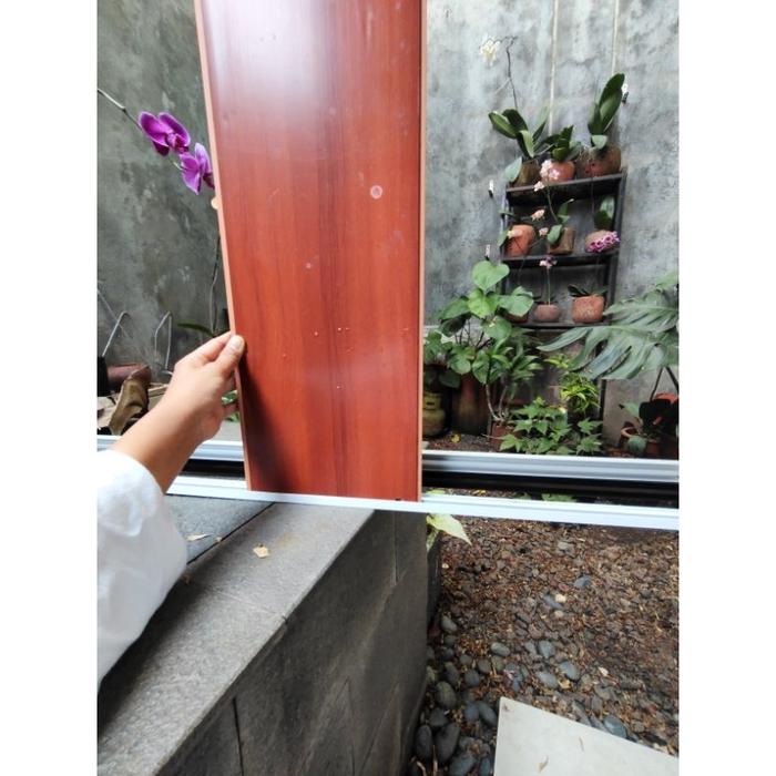 [1 Meter All ] Rell Almunium Rell M rell Etalase Kolong Dapur
