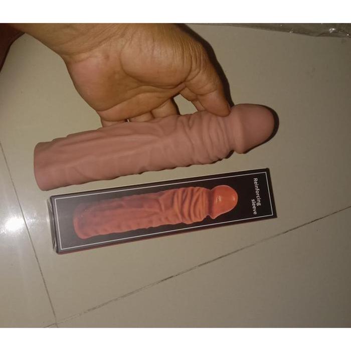 PRODUK BARU READY STOK- Kdm sambung jumbo silicon 19cm lembut elastis -RAHASIA AMAN CC