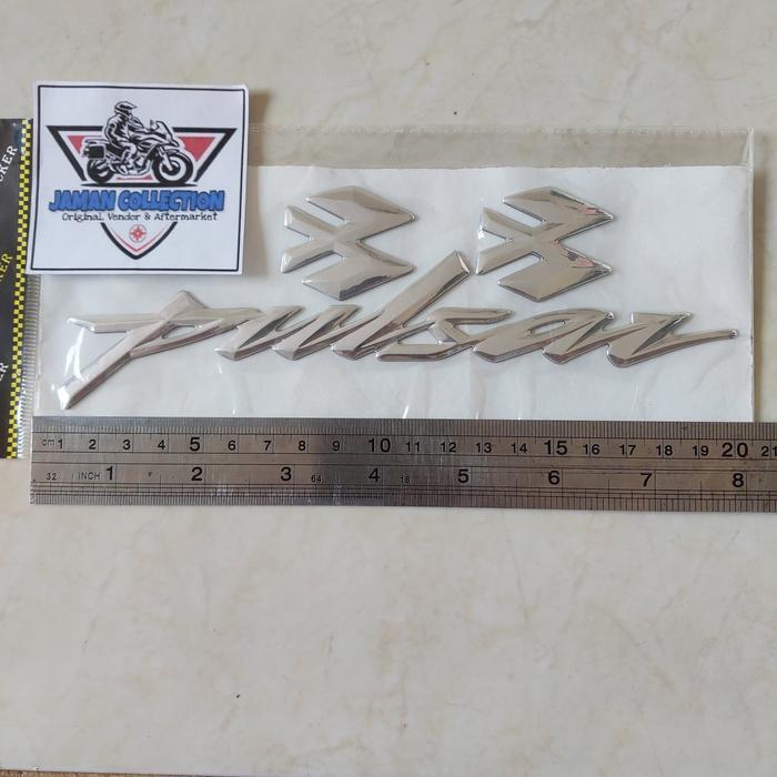 STICKER EMBLEM LOGO TANGKI BAJAJ PULSAR 220 200NS 200 180 135 FULLSET