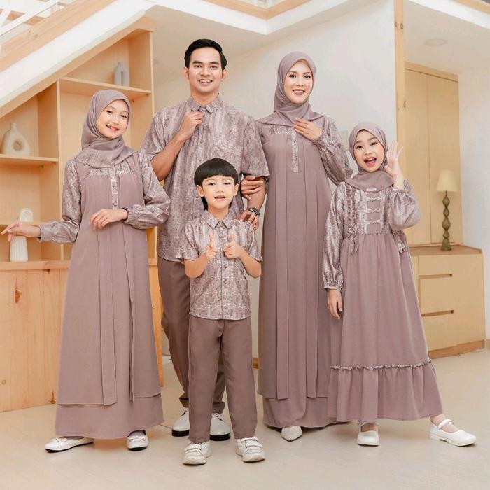 Sarimbit Seply Neutral Berry - Nara 56 Neutral Berry/ Kaseo 286 Neutral Berry/ Nara Kids 56 Neutral