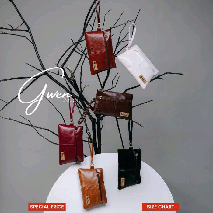 FEE FASHION GWEN POUCH BY FEE FASHION DOMPET WANITA Dengan Pilihan Warna Dan Desain Elegan Untuk Tam