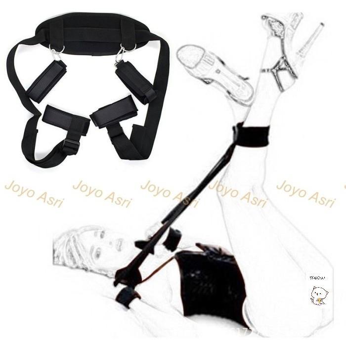 Ready Siap Kirim!! BDSM Aksesoris Lingerie / Borgol Tali Strap ikat Kaki Tangan Leher