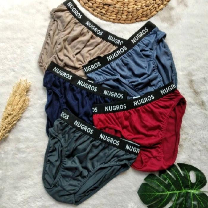 6 pcs celana dalam pria sport nugros/sempak sport nugros/sport nugros terlaris
