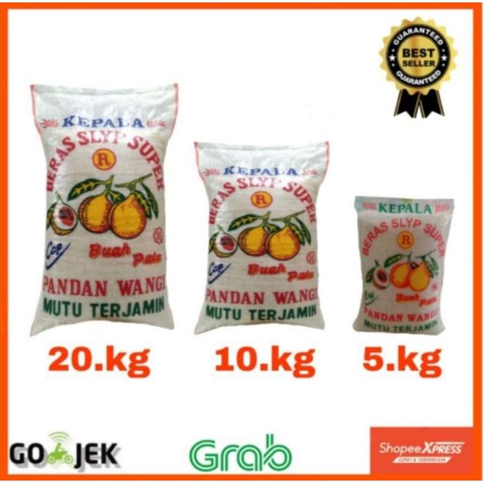 Beras Pandan Wangi Cap Buah Pala 5,10 & 20 KG