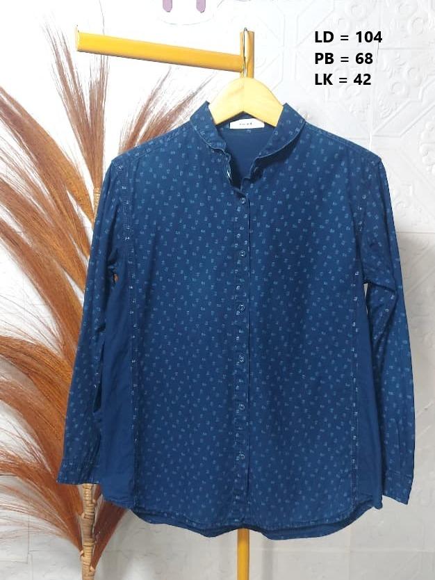 KEMEJA KATUN DENIM NIKO AND