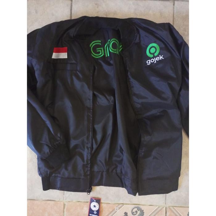 AULIAN COLLECTI0N READY SIZE JUMBO 4XL#JAKET BUNGLON HITAM#JAKET GRAB GOJEK HITAM#REAL PICT