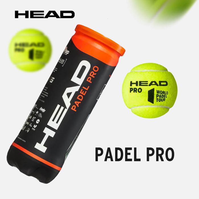HEAD 3B HEAD PADEL Pro S / PADEL Pro / Padel Paddle Tennis Balls
