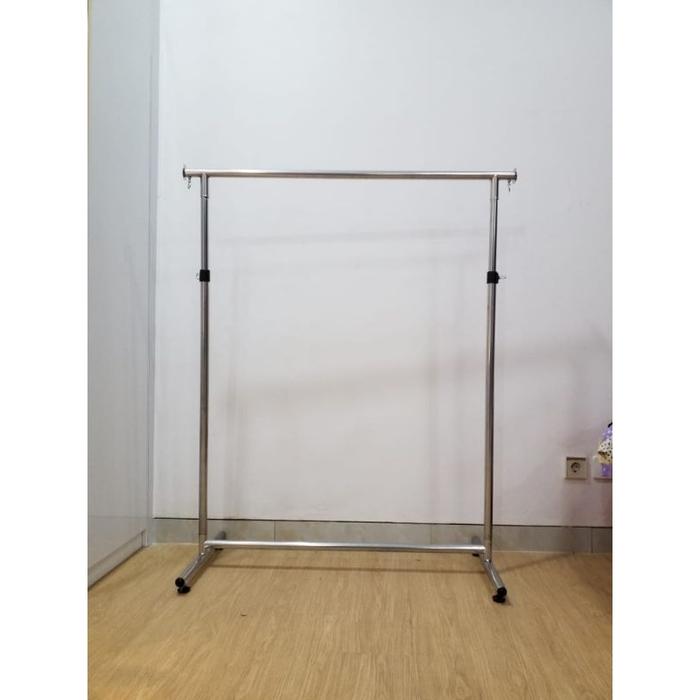 Gawang Tarik Samping Pb/Gawang Gamis/Gawang Display/Gantungan Baju/Gawang Gamis(Pipa Besar)