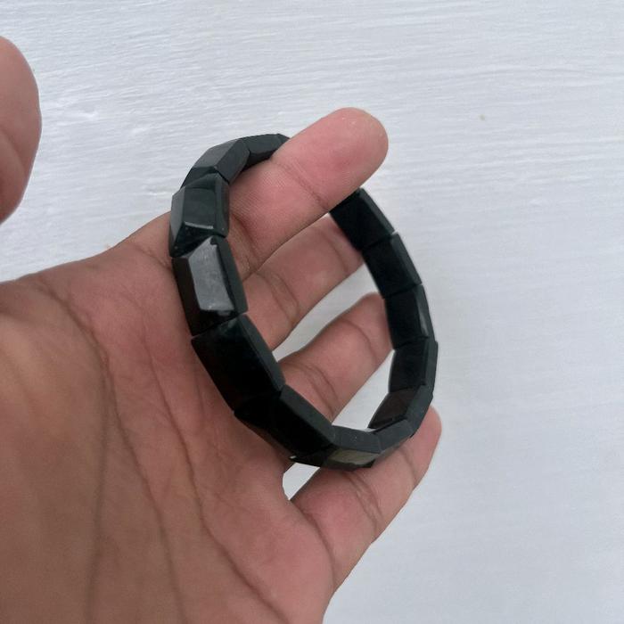 Gelang giok black Jade model kating original Aceh