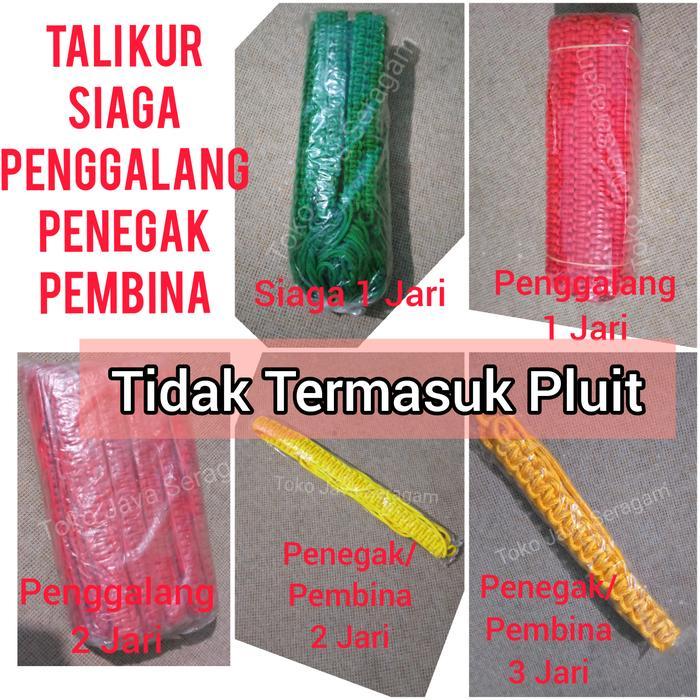 Tali Kur Pluit SD SMP SMA Pramuka Siaga Penggalang Penegak Pembina