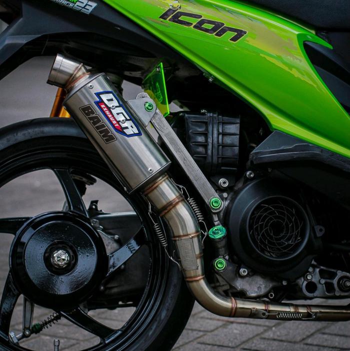 KNALPOT DGR FULLSET TYPE BULAT motor