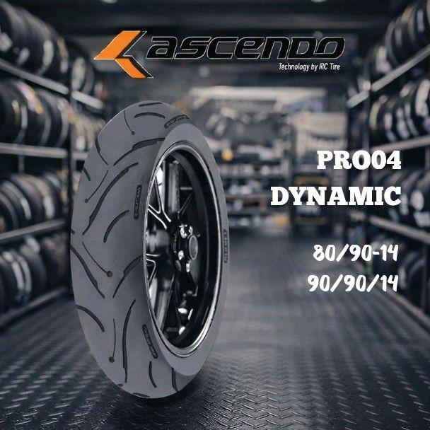 ASCENDO Ban Luar Tubeless PRO04 DYNAMIC Ring 14 Motorcycle Ban Motor Matic