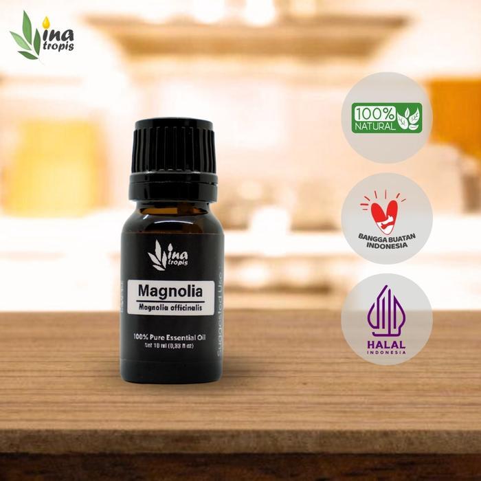 {{ Magnolia Essential Oil/Minyak Cempaka Putih 100% Murni - 10 Ml Ready }} Orange Bunga