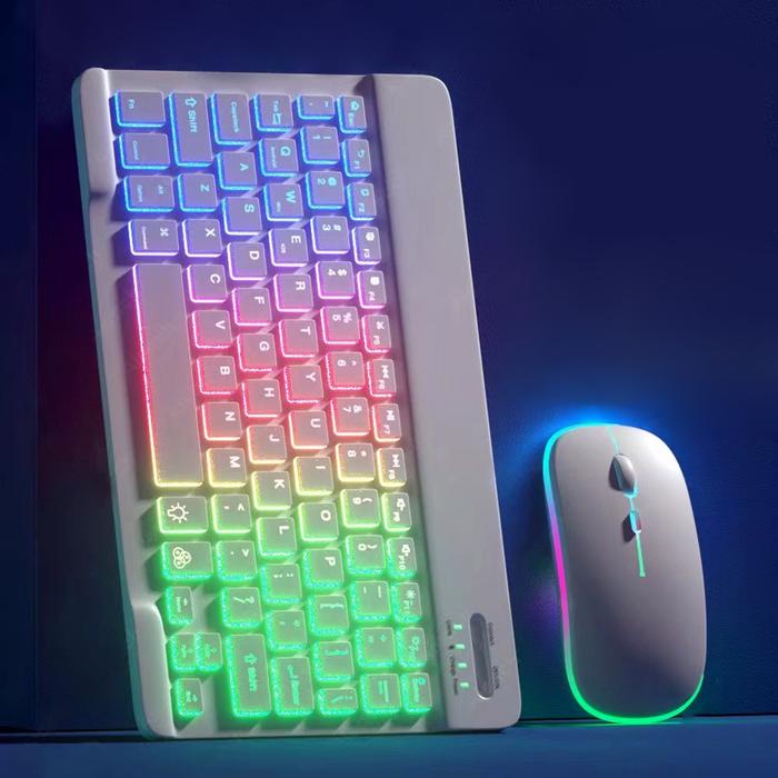 Terlaris, Keyboard 10 Inci untuk Tablet Android IOS Windows Mouse