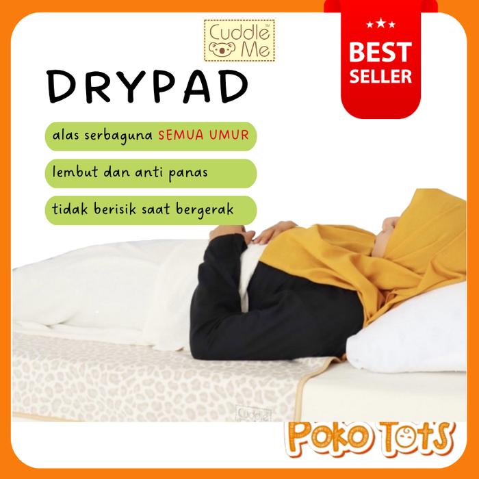 Cuddle Me Drypad Serbaguna Alas Ompol Bayi Anak Dewasa Lansia Manula Underpad Perlak Kain Tahan Air 