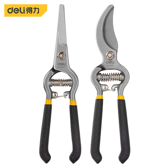 2Pcs/set Hand Tools Garden Pruner Shears Bonsai Gardening Pruning
