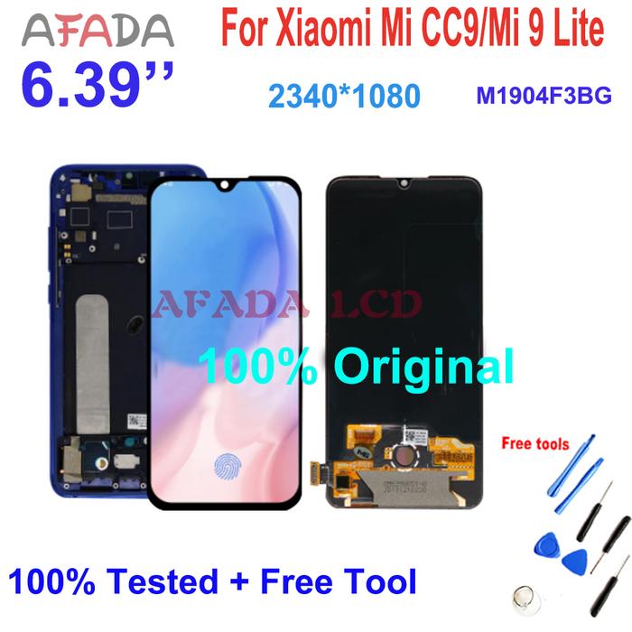6.39'Original For Xiaomi Redmi CC9/Mi 9 Lite LCD Display Touch Screen