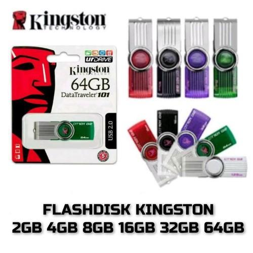 FLASHDISK KINGSTON 2GB / 4GB / 8GB / 16GB / 32GB / 64GB / FLASH DRIVE