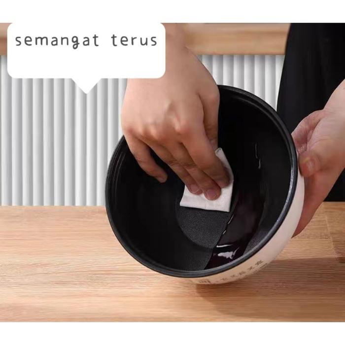 Panci Mangkuk Listrik Masak Mie Instan Serbaguna Hemat Listrik 1.2L 300W Anti Lengket