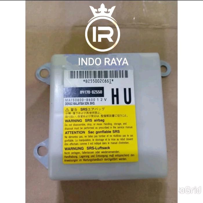 MODUL SRS AIRBAG TOYOTA AYLA AGYA ORIGINAL 89170-BZ550
