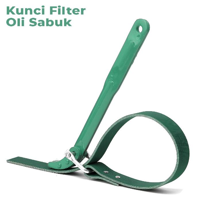 Kunci Oli Filter Kulit Sabuk 9" 12" Kunci Pembuka Filter Oli Mobil Universal Kunci Pembuka Filter Ol