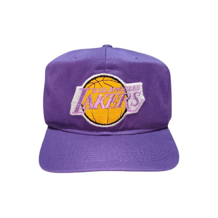 Topi Vintage 90's Lakers Snapback Hat cutton polyester Dewasa